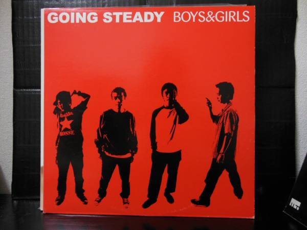 GOING STEADY 『BOYS&GIRLS』 レコード LP 銀杏BOYZ GOING STEADY / BOYS & GIRLS LP 銀杏BOYZ ZAZEN BOYS The ピーズ