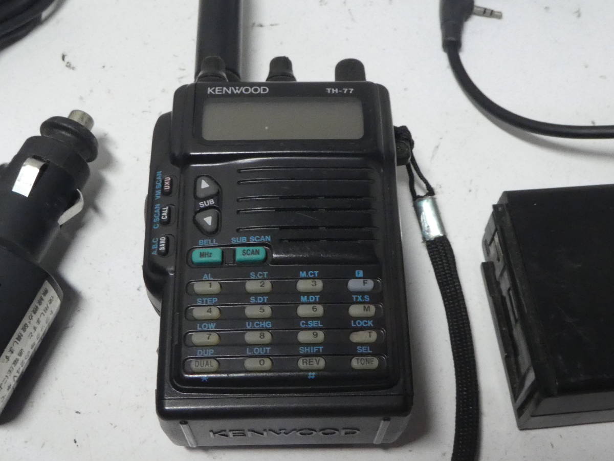 Kenwood TH-77 144/430MHz ハンディ機 【公式通販】