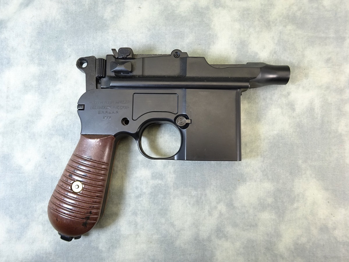 □6-78 マルシン モーゼル M712 MAXI マガジン＆ジャンクパーツ【6mm 