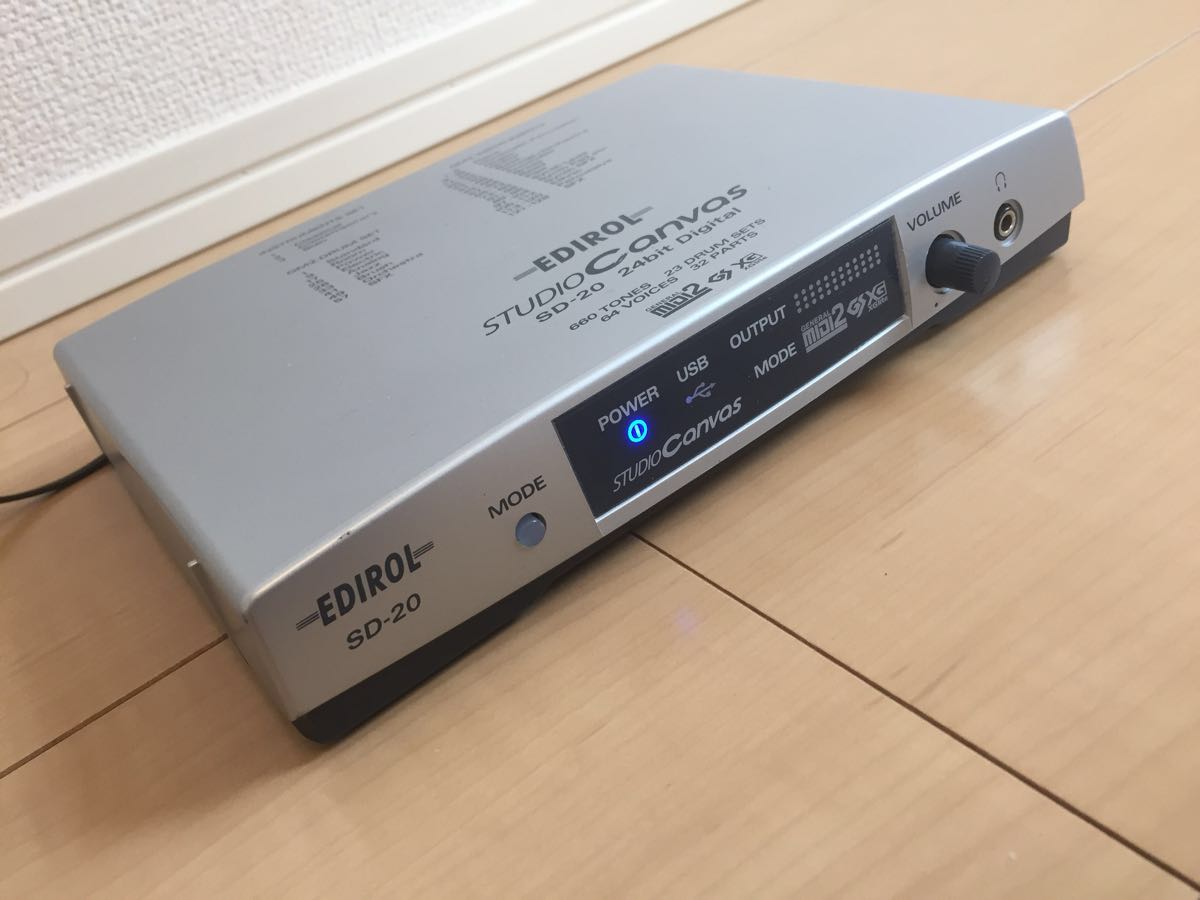 Roland SD-20 EDIROL 音源モジュール Roland 【公式通販】