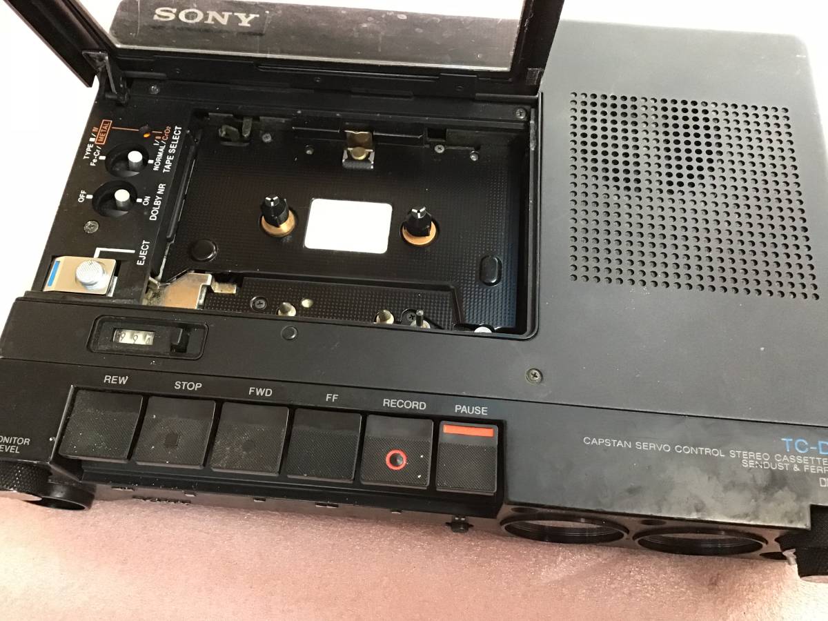 ★SONYカセットデッキ★TC-D5M★通電確認★