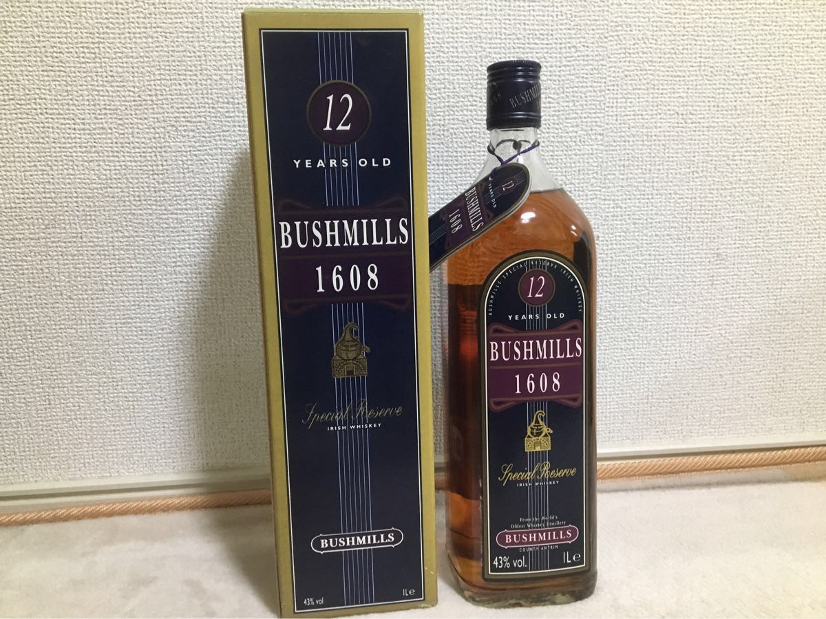 古酒 ブッシュミルズ 12年 スペシャルリザーブ 箱付き 1000ml 【公式通販】