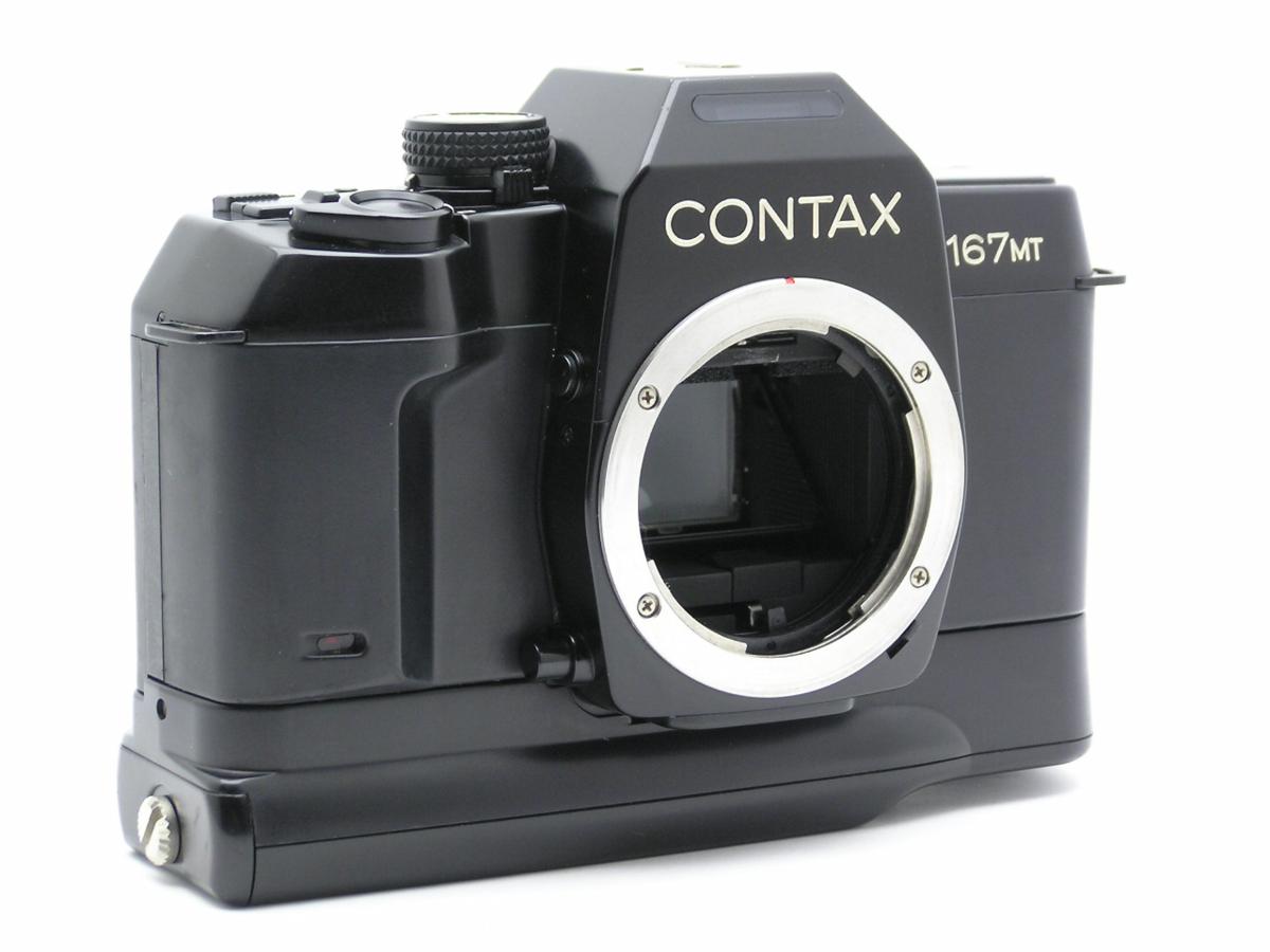 ☆ハロ-カメラ☆ 4370 CONTAX 167MT ( BATTERY HOLDER P-5 )付 Body 難
