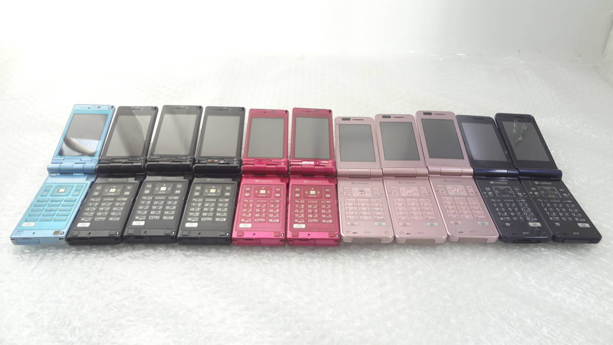 ●SoftBank　携帯電話　831P(5台)　＋　920P(6台)　利用制限○　計11台　中古