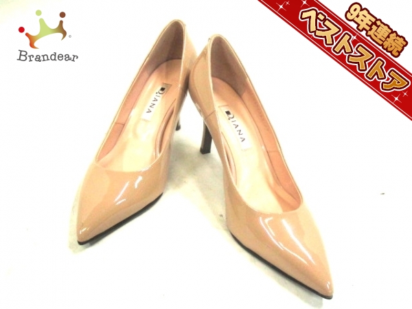 購入値下げ ダイアナ DIANA 靴 パンプス 22 エナメル（レザー