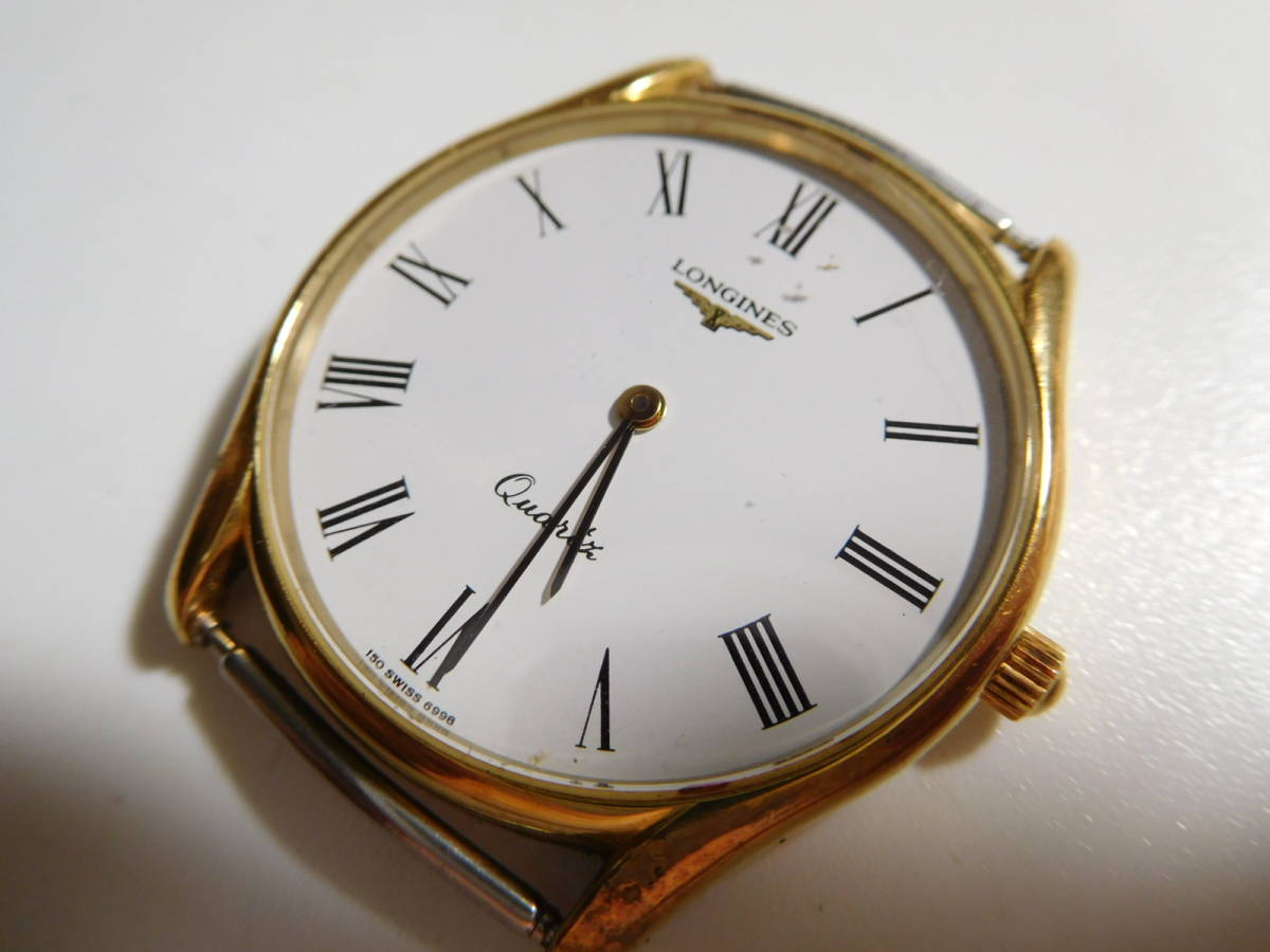 ロンジン 1円スタートLONGINES LONGINES クォーツ ラウンド GP 