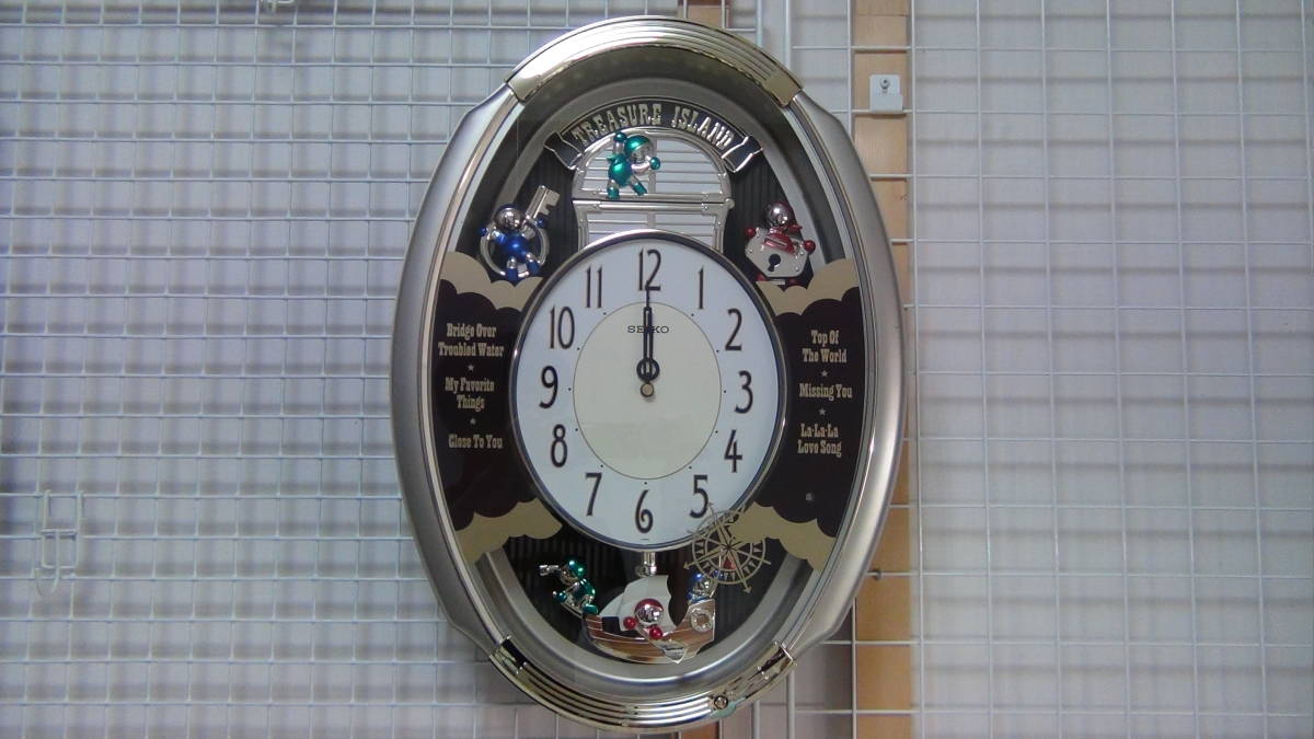 SEIKO トレジャーアイランド からくり時計 み RE536S(アナログ)｜売買されたオークション情報、yahooの商品情報をアーカイブ公開 ...
