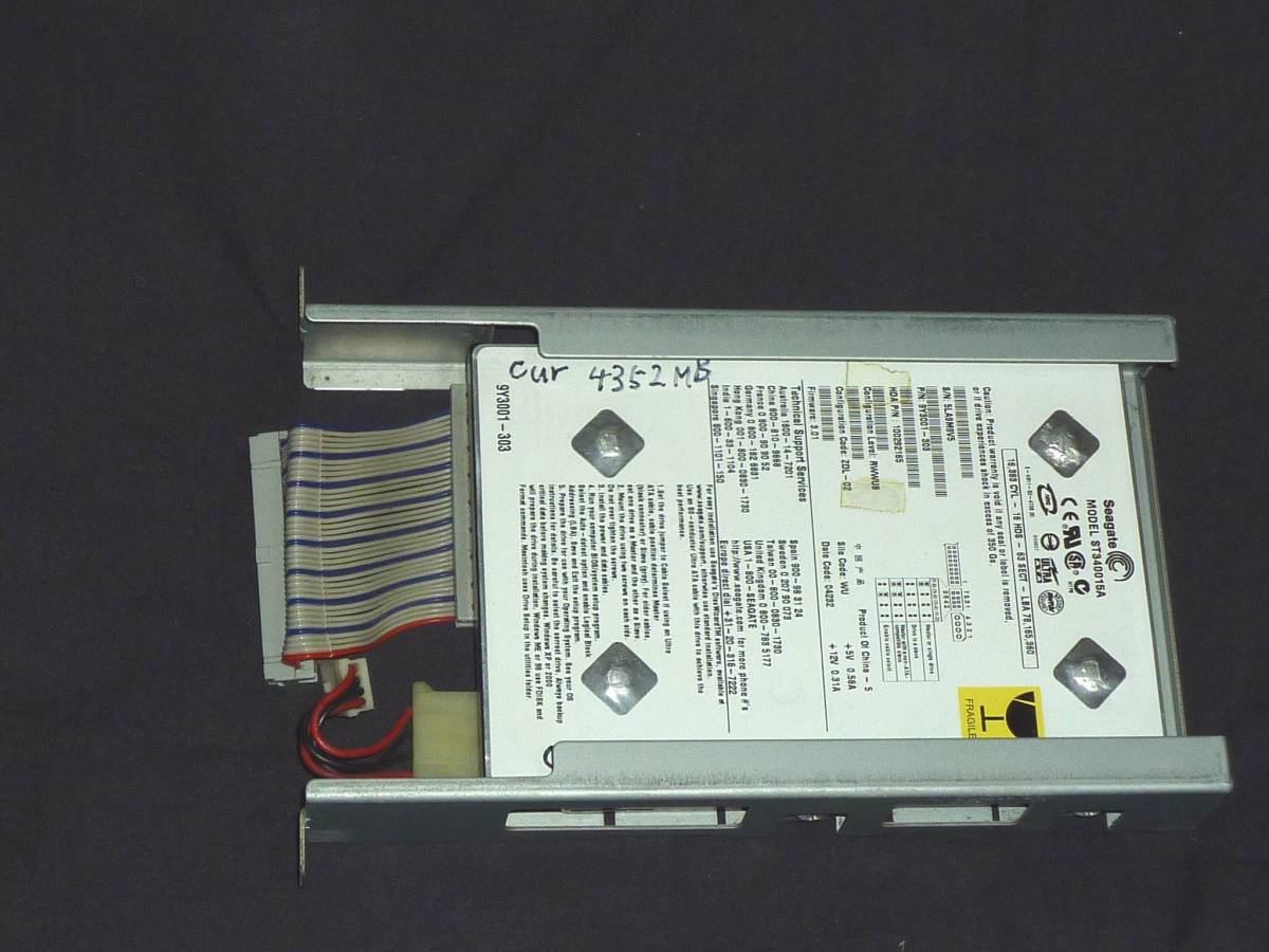 A1/ PC-9821Cx S3 CD-ROM16倍速化 CPU:5x86(HCX-33TP) メモリ:71.6MB HDD: