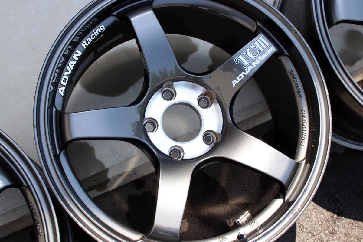 □ADVAN TC3□ディープコンケイブ！希少GT-Rサイズ！□18×9j 114.3 