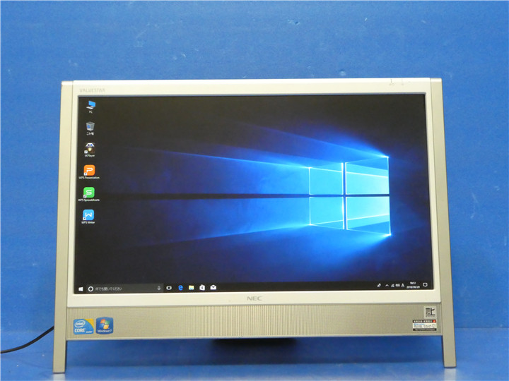NEC VN770/W　i5-M430　4GB　1000GB　20W　ブルーレイ　一体型　Win10＆WPS　Office　キーボード＆マウス付き即使用可　動作良品