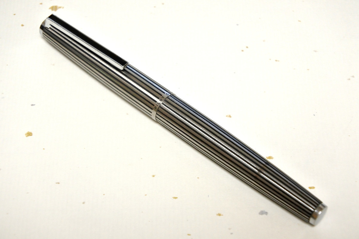 万年筆 CUSTOM Pilot K-500SS 蝕刻ストライプ 18KWG パイロット