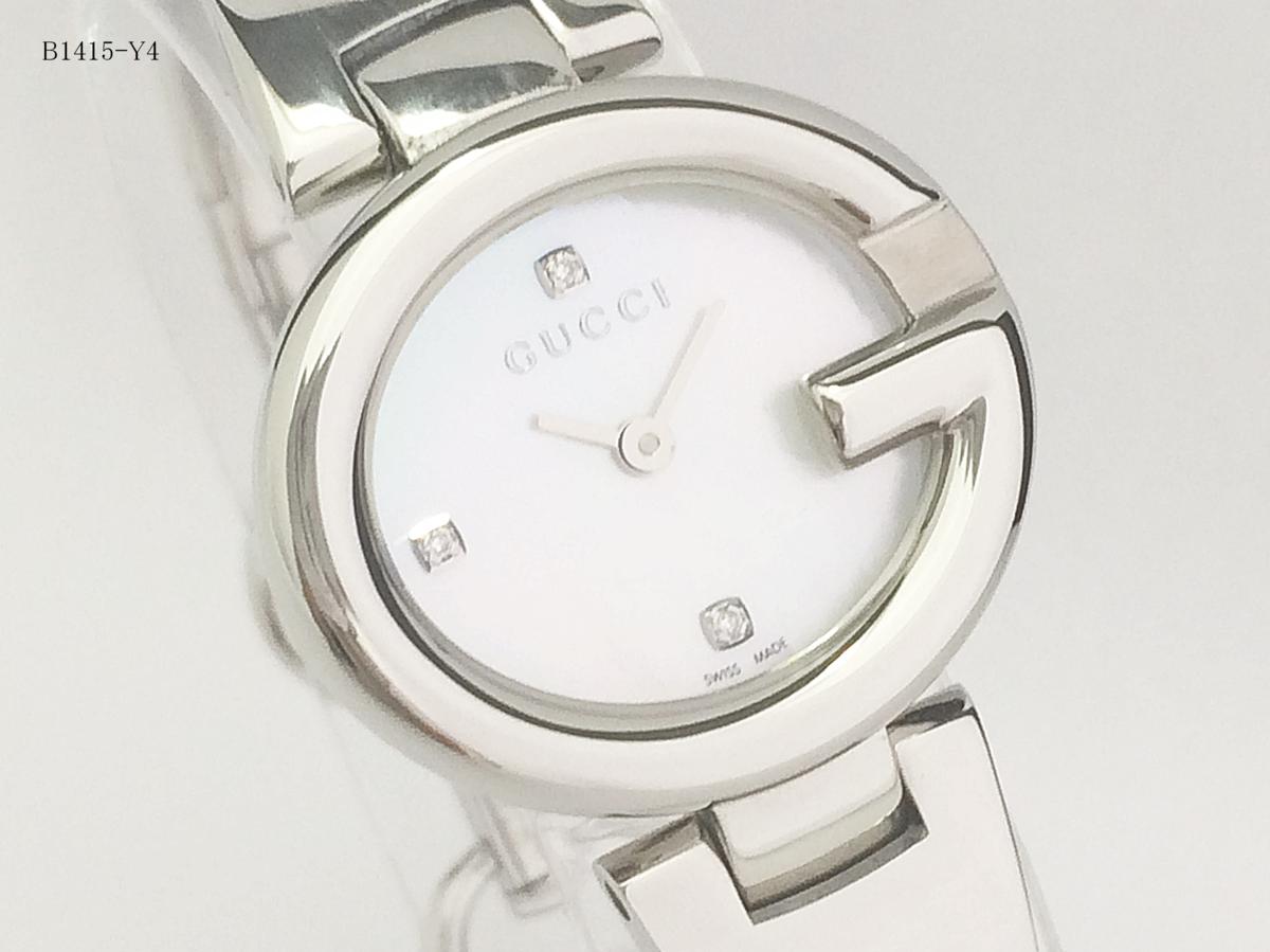 ☆稼働品♪ GUCCI グッチ 134.5 電池交換済み 箱付き レディース 