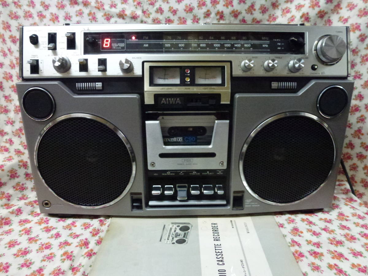 定番人気，大得価 アイワ AIWA CS－80 リビルト品 高音質 取り