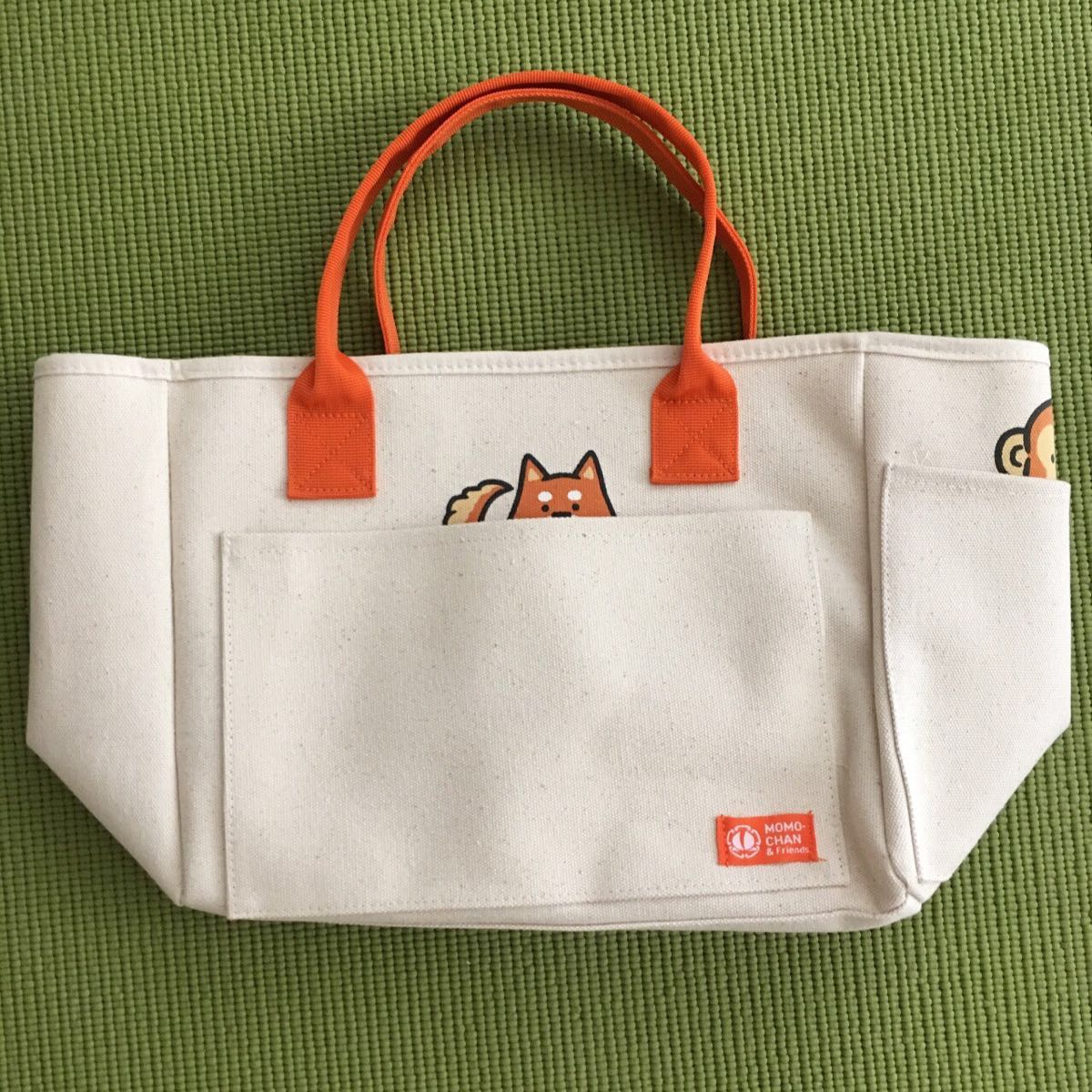 【非売品＊未使用】桃ちゃんトートバッグ auSTAR 三太郎 レアグッズ au_1