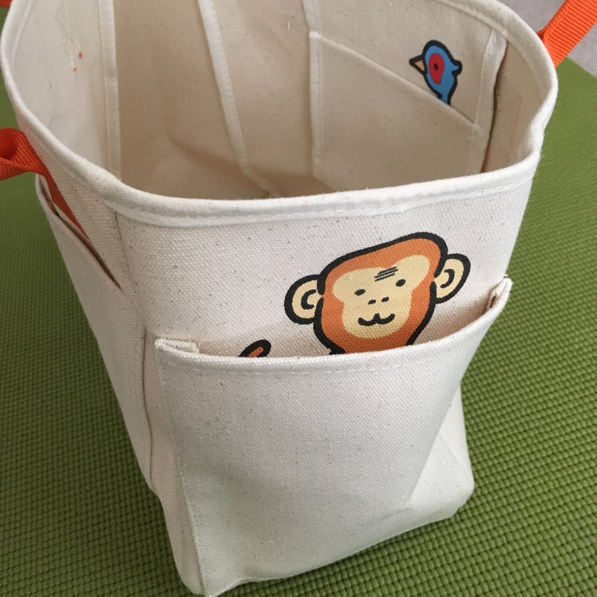 【非売品＊未使用】桃ちゃんトートバッグ auSTAR 三太郎 レアグッズ au_4