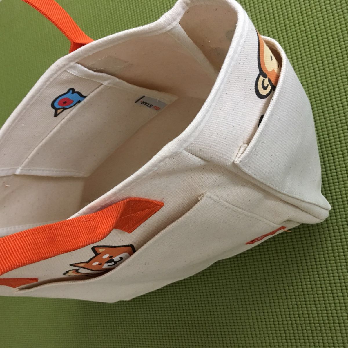 【非売品＊未使用】桃ちゃんトートバッグ auSTAR 三太郎 レアグッズ au_5