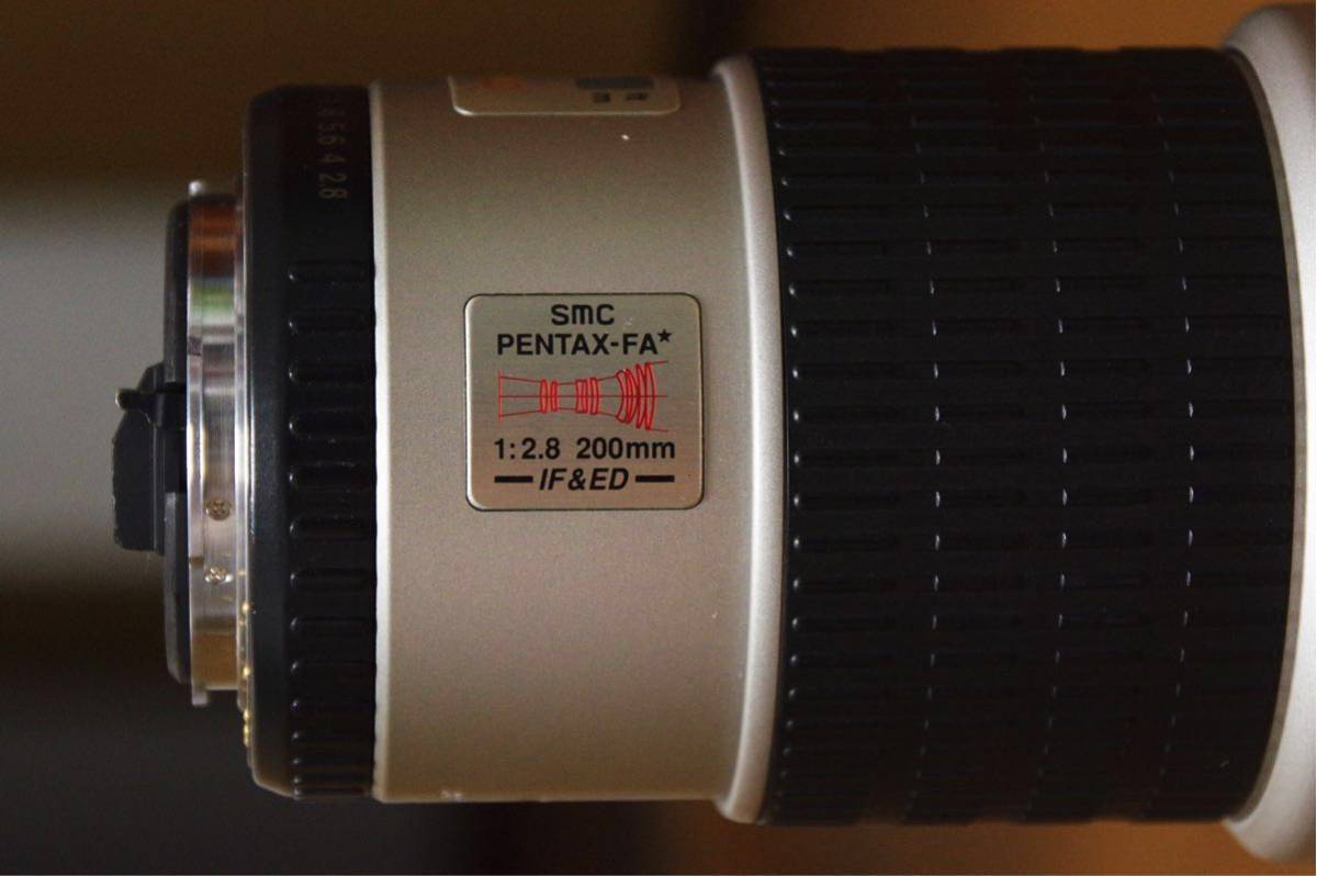 良品SMC PENTAX-FA 80-200mm 2.8 EDIF #A18 SMC Pentax-FA* 80-200mm
