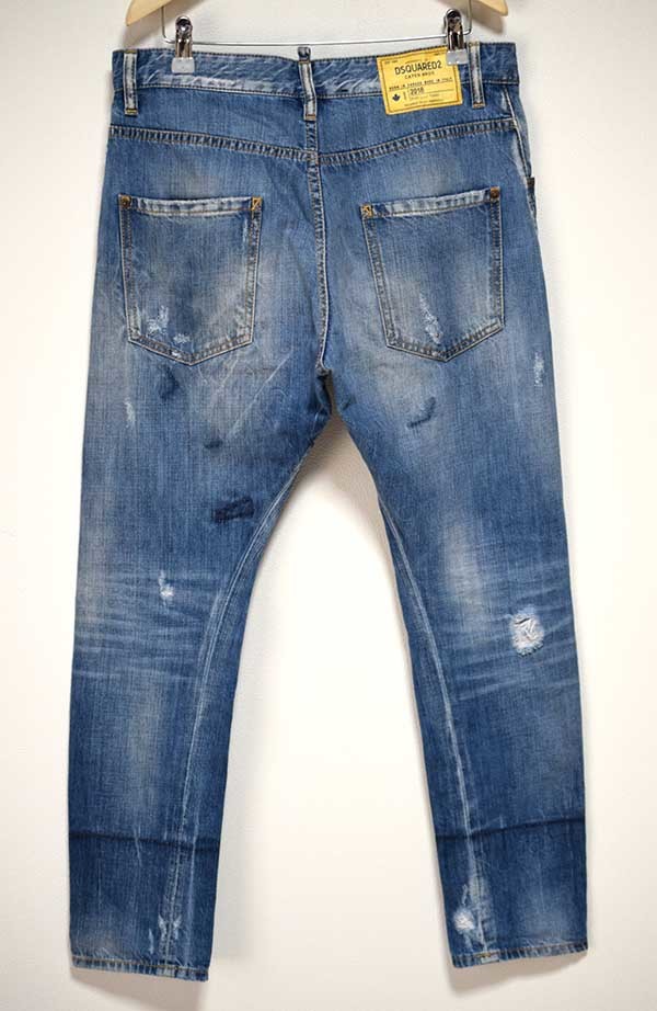18ss DSQUARED2 ディースクエアード S74LB0359 CLASSIC KENNY TWIST JEAN クラシック ケニー ツイスト デニム パンツ 44//