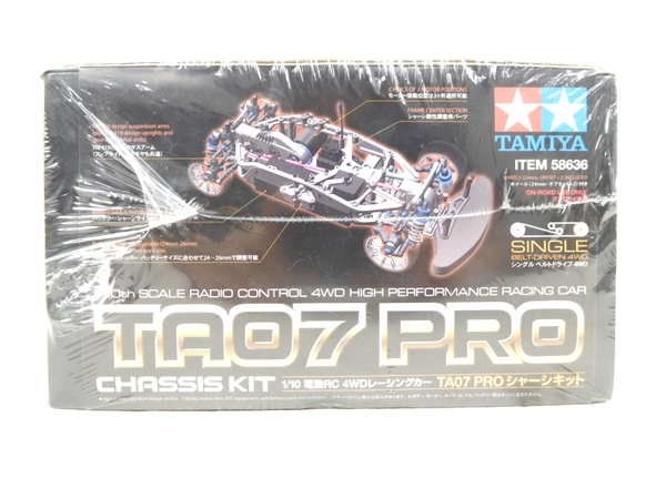 未使用 タミヤ TAMIYA TAO7PRO ラジコン CHASSIS KIT 58636 趣味