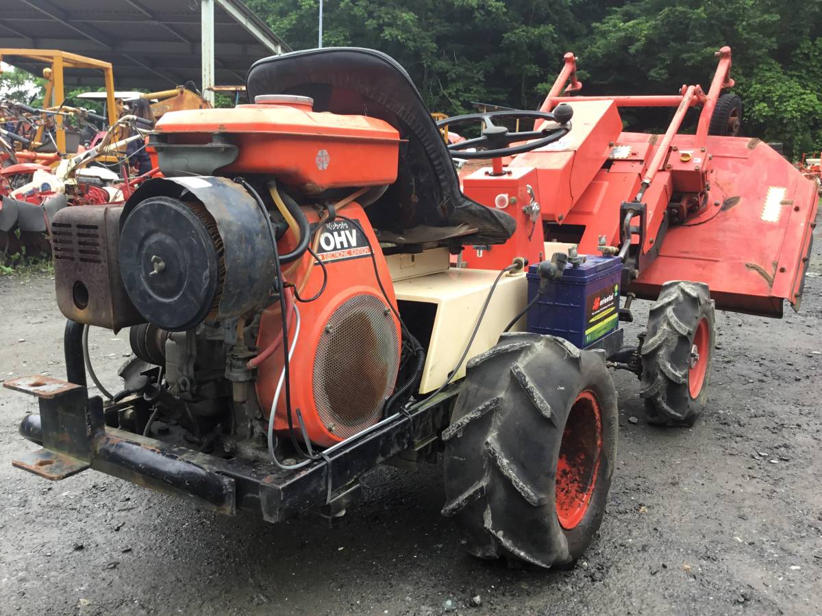 SATO SRM1200D 乗用草刈機 13馬力トラクターロータリーモア