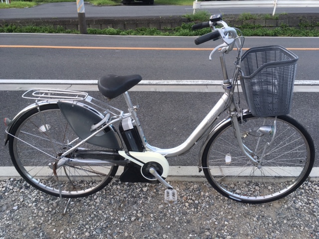 【横浜】 現状出品 ブリヂストン アシスタ シルバー 新基準 電動自転車