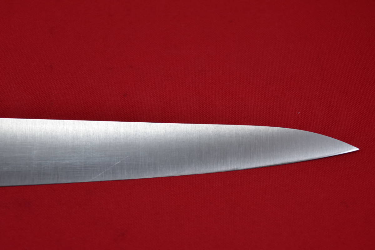 月山義高作INOX ステンレス筋引270mm 包丁全鋼洋包丁