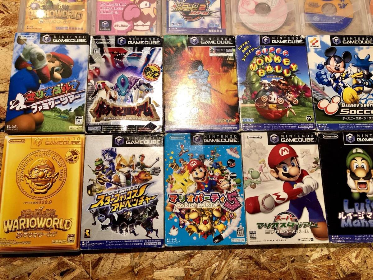 【GC】ゲームソフト14本まとめ売り（ゲームキューブ） GC】ゲームソフト14本まとめ売り（ゲームキューブ） Nintendo 任天堂