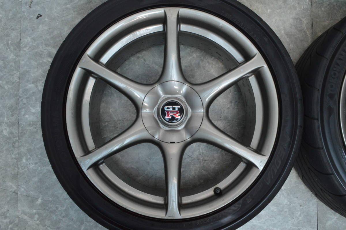 BNR34 GT-R 純正 18インチ スカイライン R34 GTR ホイール 9J+30 9J 日産 |