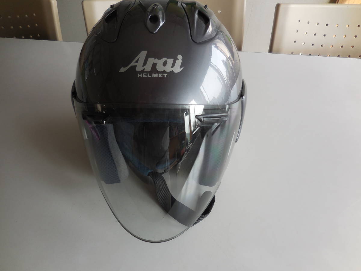 Arai アライ ジェットヘルメット SZ RAM2 アライ SZ-RamⅡ シルバー SZ 