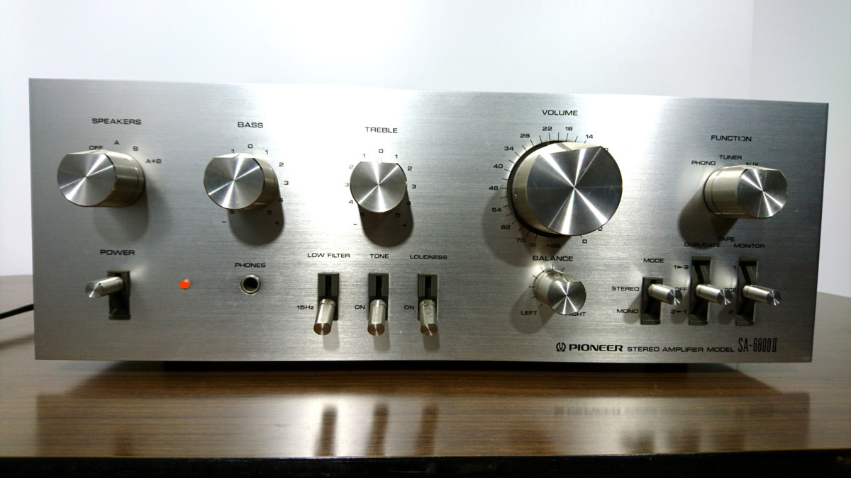 パイオニア アンプ MODEL SA-6800Ⅱ ジャンク品 パイオニアアンプ