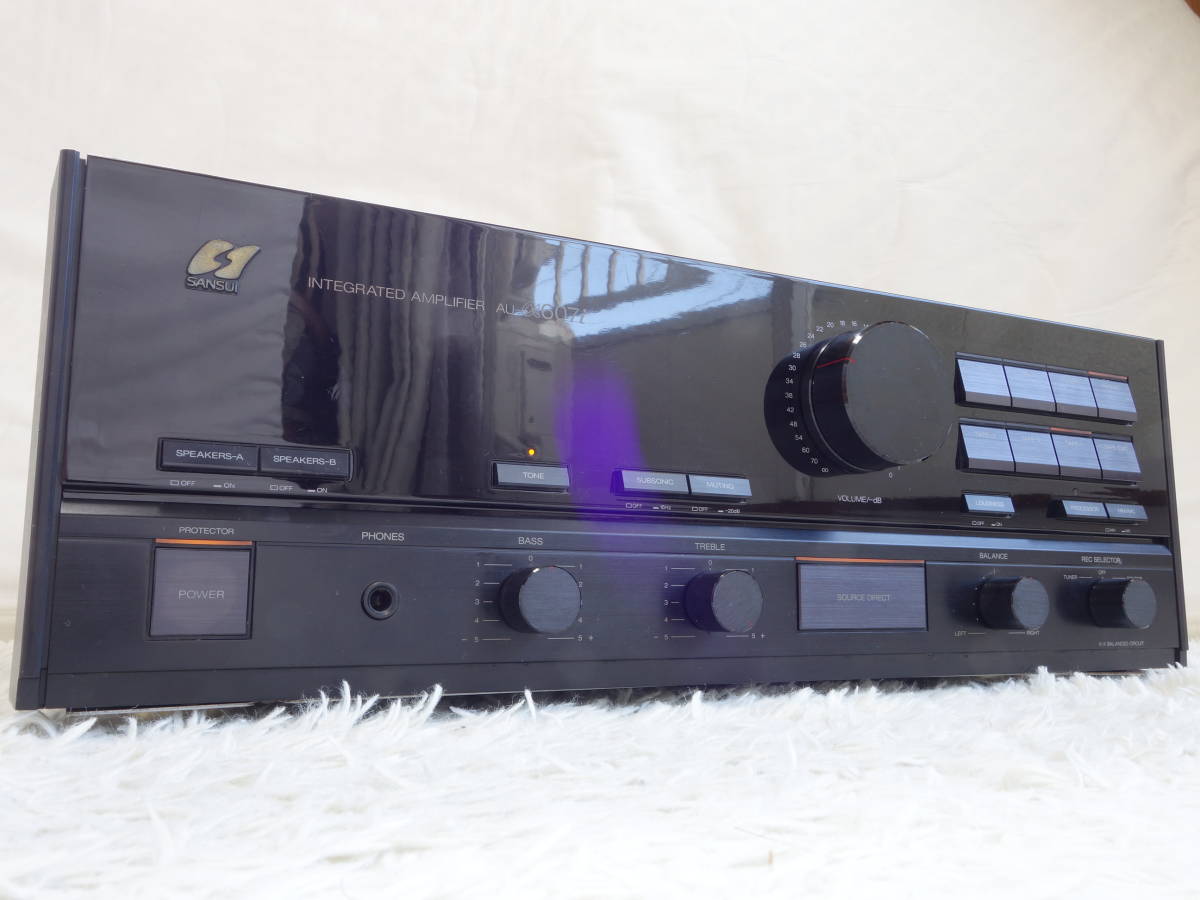 Restoration Sansui AU-607 integrated amplifier SANSUI AU-D607 decade
