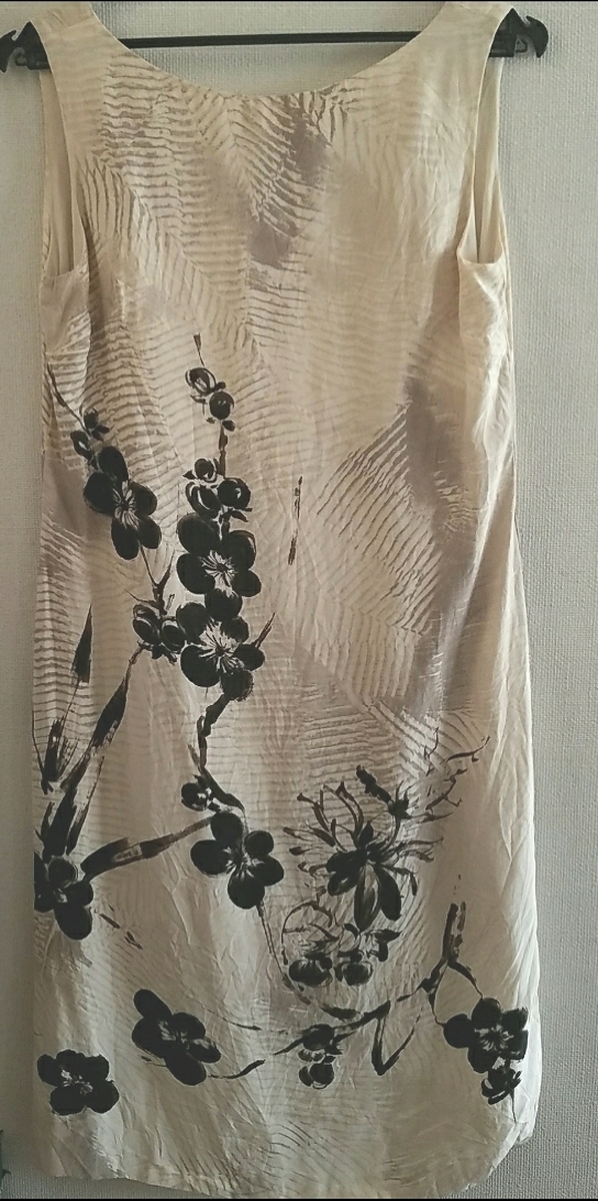 花柄 Max Mara マックスマーラ ワンピース 総柄 シルク - マックス 