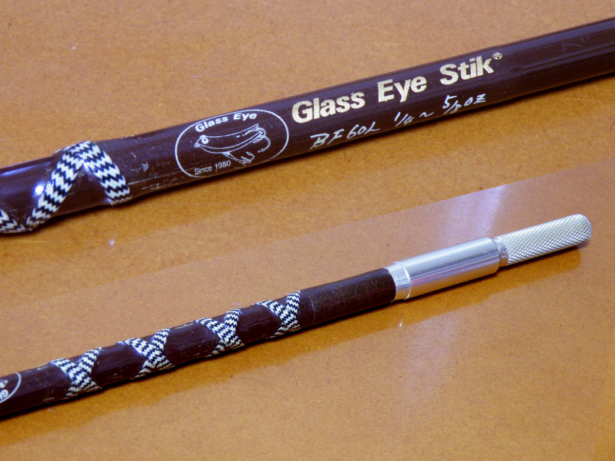 Glass Eye/グラスアイ Stik/スティック BF2 602L 2ピース ベイトロッド