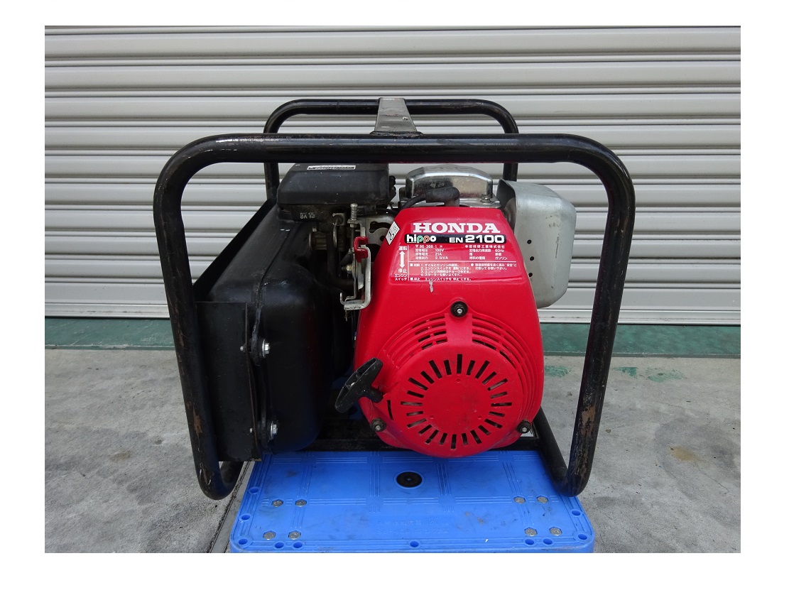 HONDA/ホンダ 発電機 hippo EN2100 4サイクル 2.1KVA 100V 60Hz 中古品