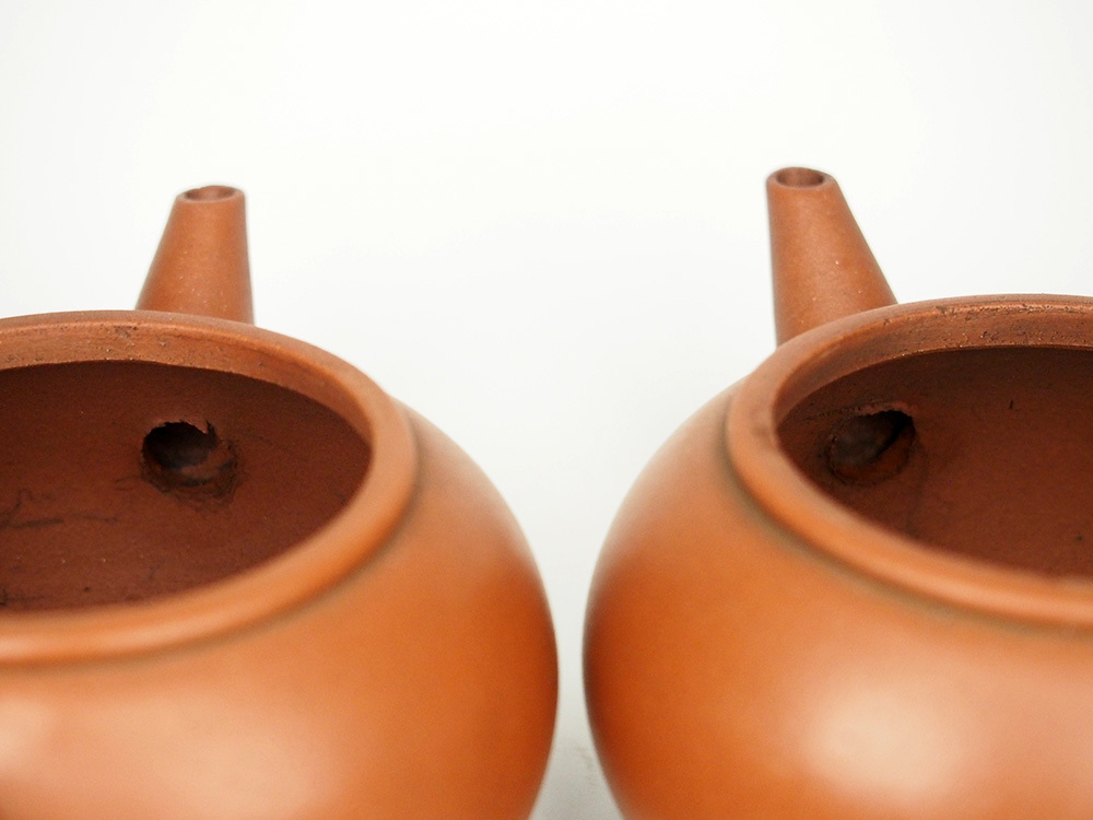 中国美術 范福奎 中国美術 墨縁斎景堂製 朱泥単孔急須