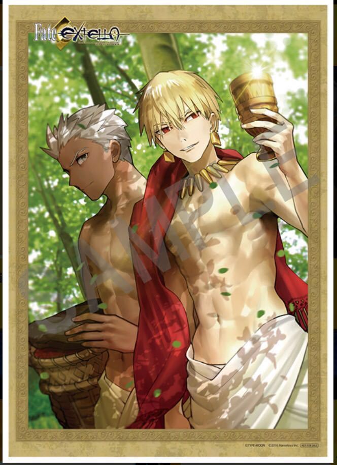 Fate ギルガメッシュ 無銘 B2ビッグタオル EXTELLA 店舗別購入特典 FGO