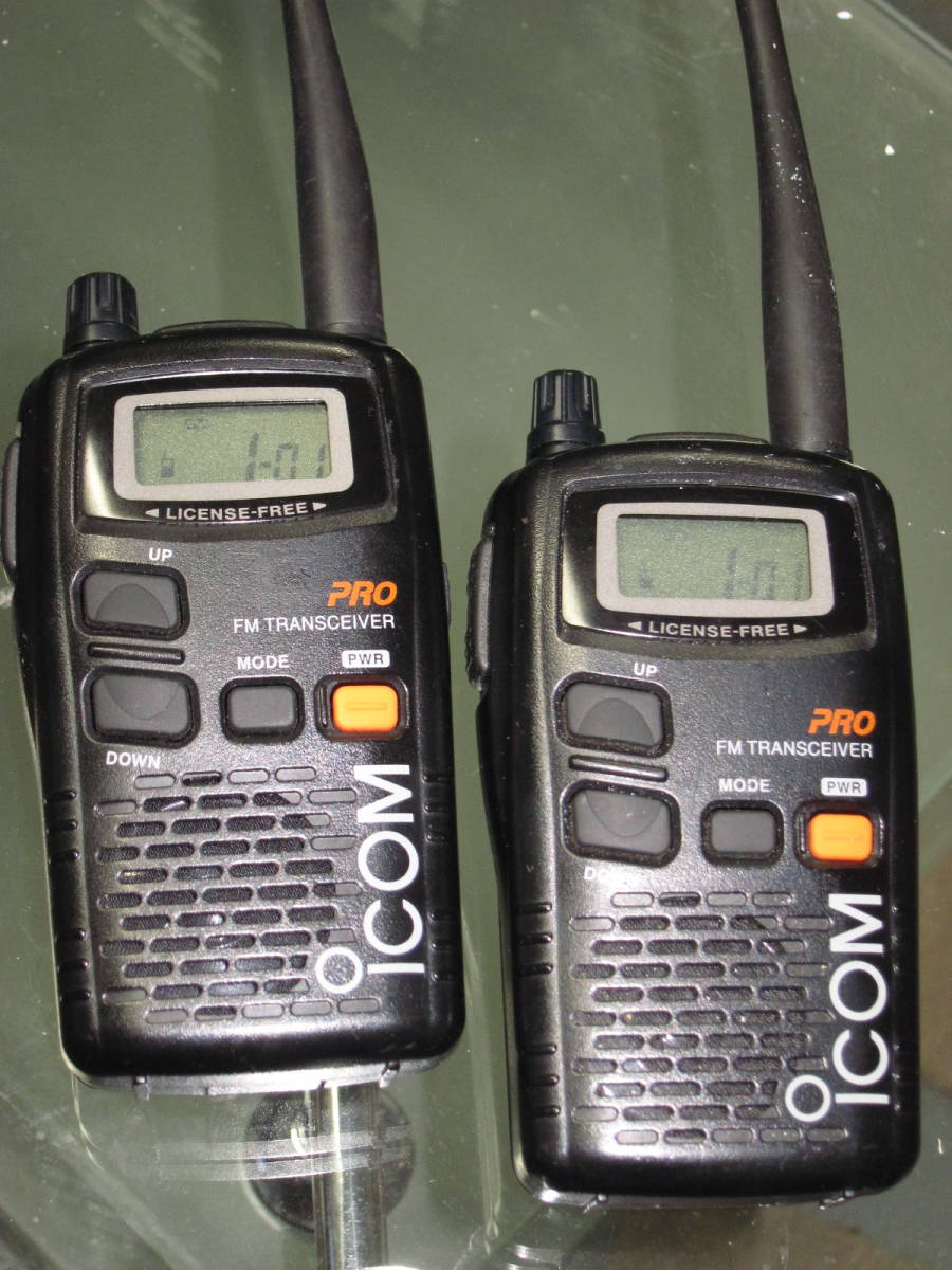 特定小電力トランシーバー ICOM IC-4088 2台 アイコム 特定小電力無線