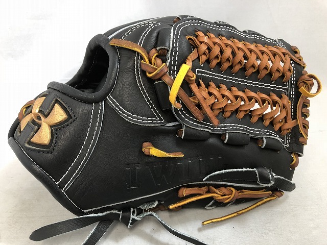 アンダーアーマー 硬式内野手用グローブ QBB0086 BLK 松田型 即戦力品
