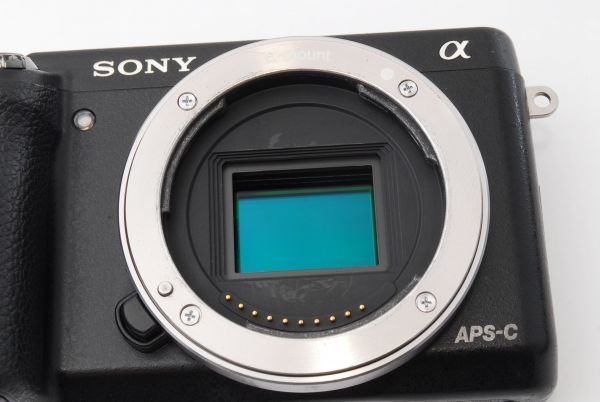 ☆外観極上品☆SONY ソニー ミラーレス一眼 α NEX-6 ボディ ブラック