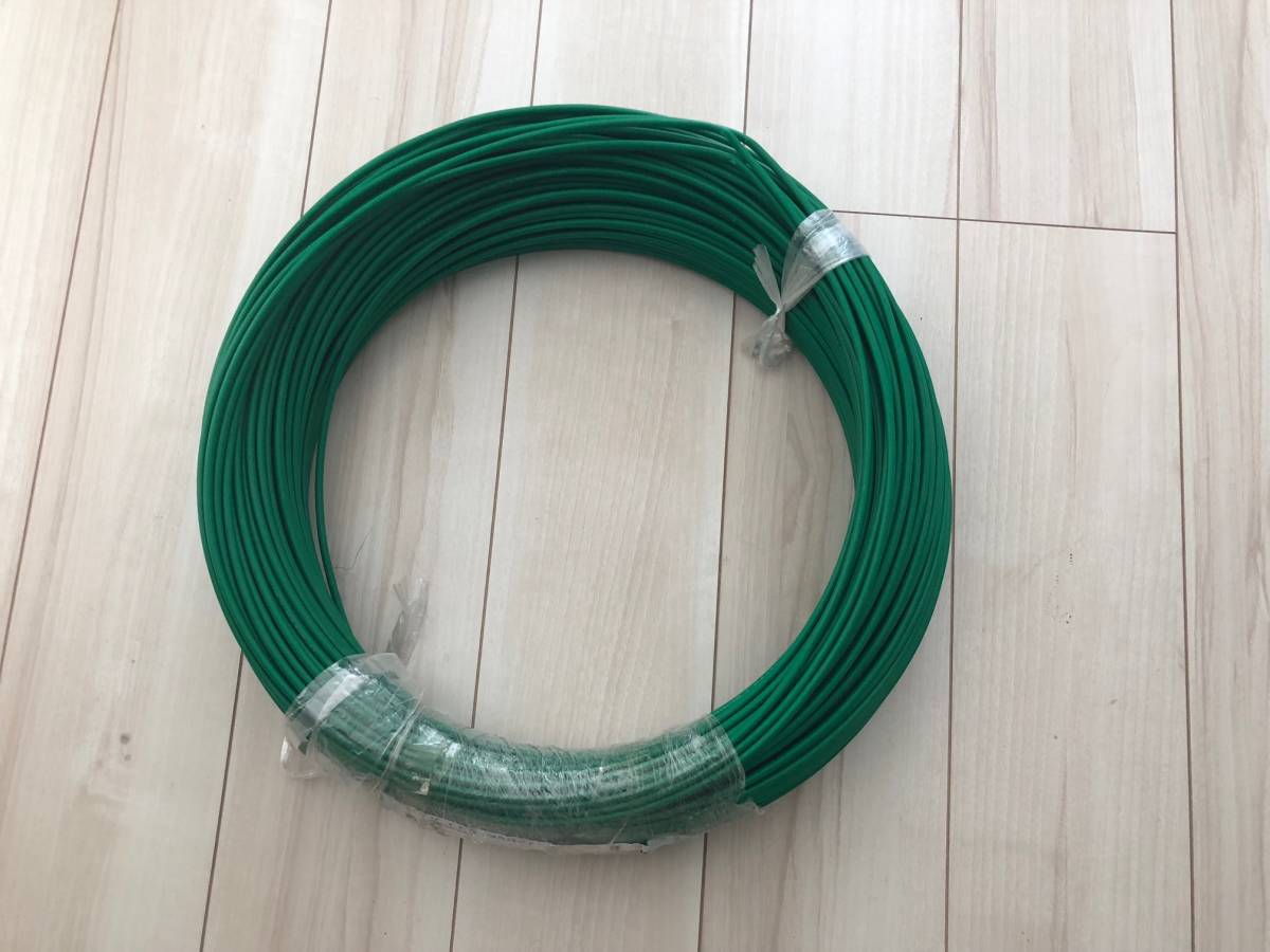 ☆新品未使用☆IV5.5 緑 160m 住電日立ケーブル IV 緑 5.5