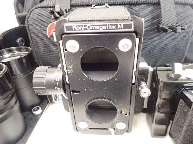 Konica コニカ Koni-Omegaflex M + HEXANON 90mm F3.5 /135mm F3.5/180mm F4.5 コニオメガフレックス ● 53666-19 M Koni-Omegaflex Konica Kit A ♯3675