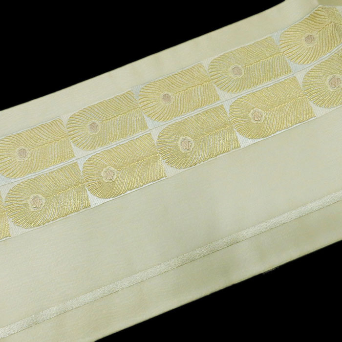 ★きもの北條★　夏物　紗　孔雀の羽　凛と煌めく可憐な一条　袋帯 A181-11 | くるりLOOKBOOK ネオンの孔雀が羽ばたくストリートコーデ 紋紗 麻雀一番街水着衣装登場！如月璃紗・夕暮れの海辺で（CV：#雨宮天 様）