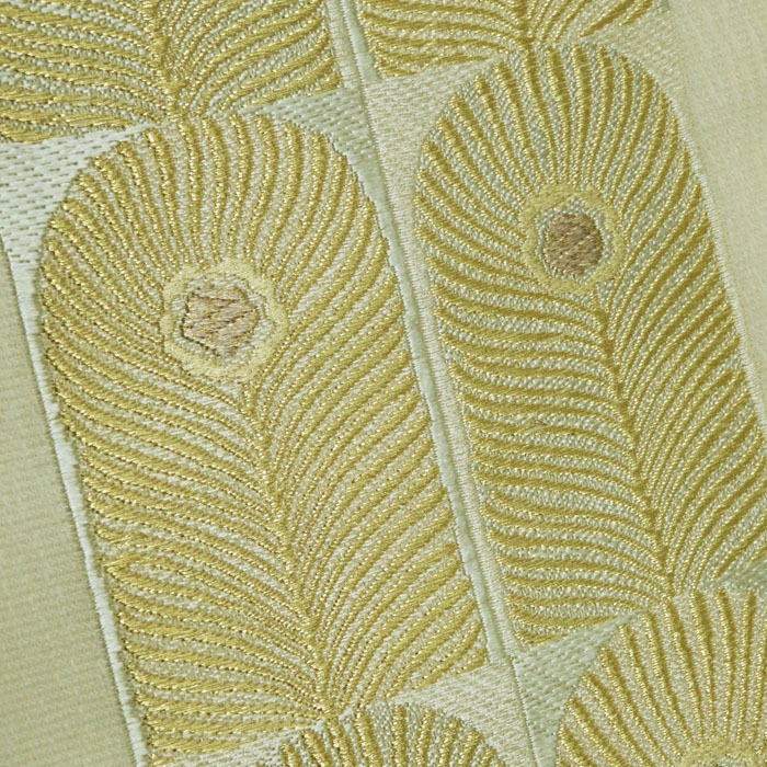 ★きもの北條★　夏物　紗　孔雀の羽　凛と煌めく可憐な一条　袋帯 A181-11 | くるりLOOKBOOK ネオンの孔雀が羽ばたくストリートコーデ 紋紗 麻雀一番街水着衣装登場！如月璃紗・夕暮れの海辺で（CV：#雨宮天 様）