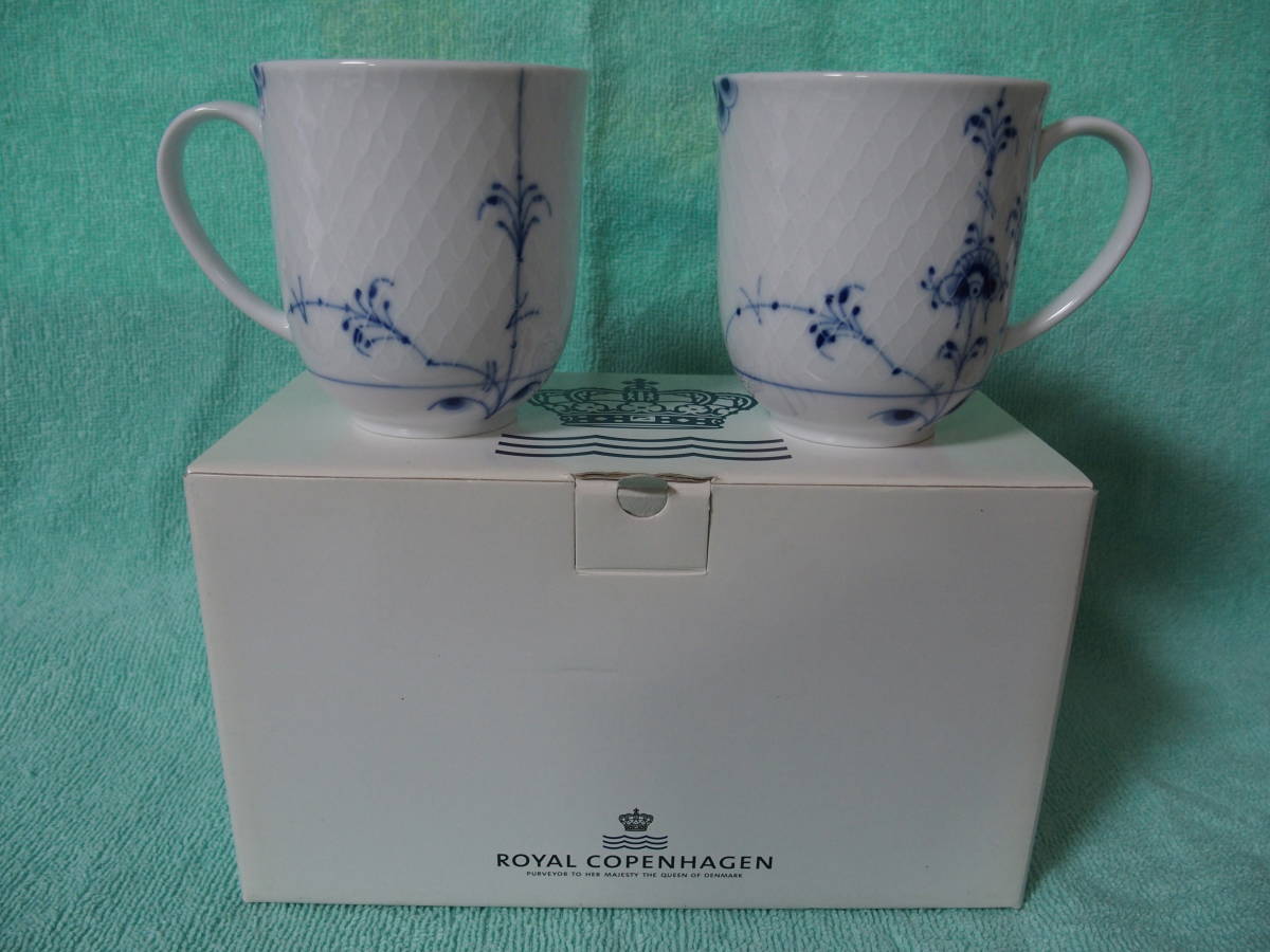 Yahoo!オークション -「ロイヤルコペンハーゲン マグ 未使用品