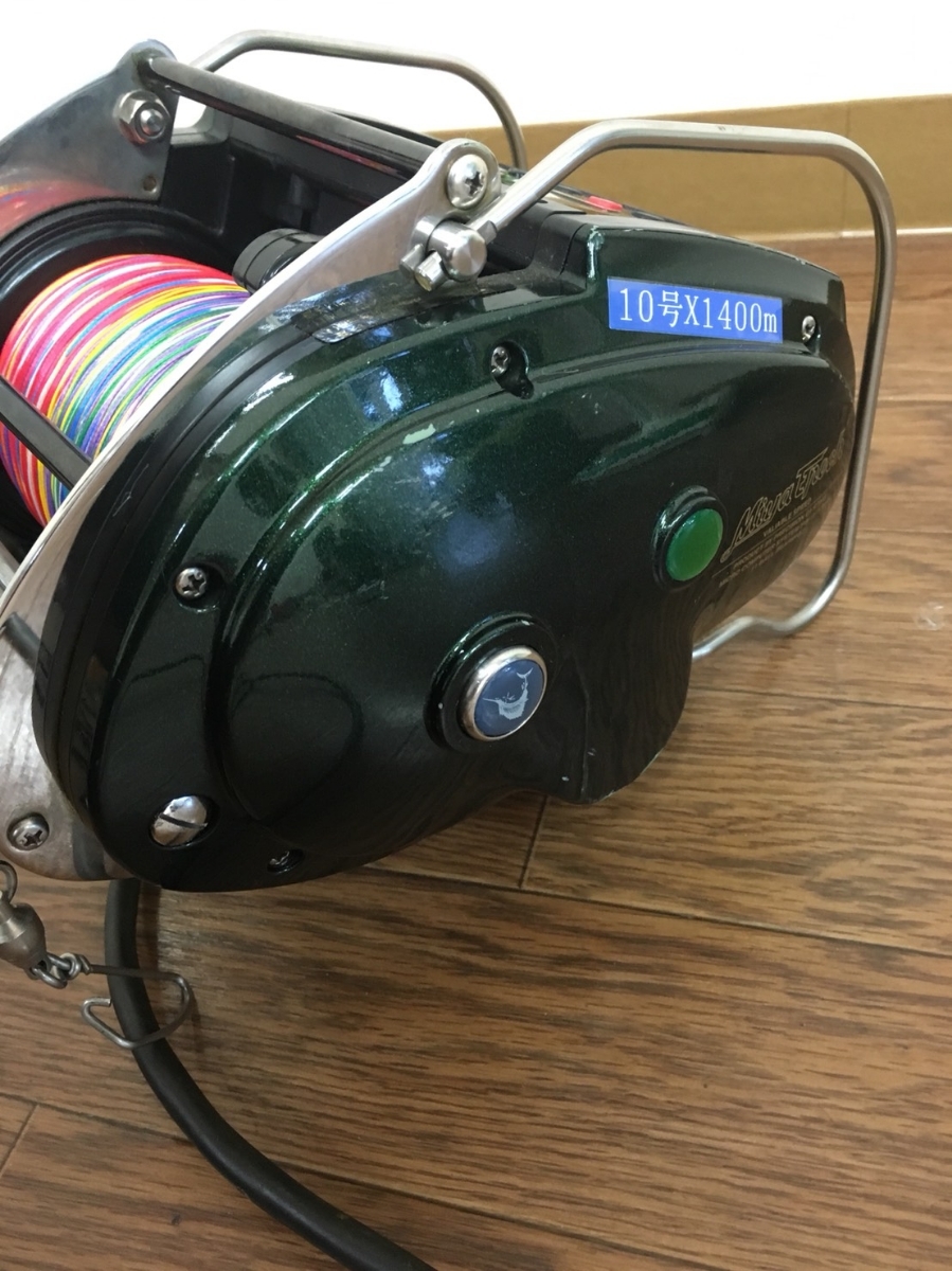 1円～電動リール ミヤマエ ミヤエポック COMMAND X・9 ジャンク品 2
