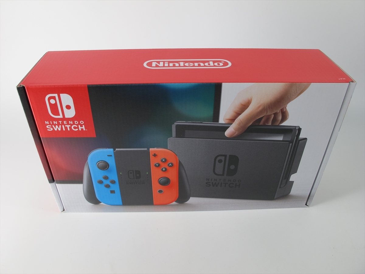ニンテンドー スイッチ 本体 未使用品 ネオンブルー/ネオンレッド