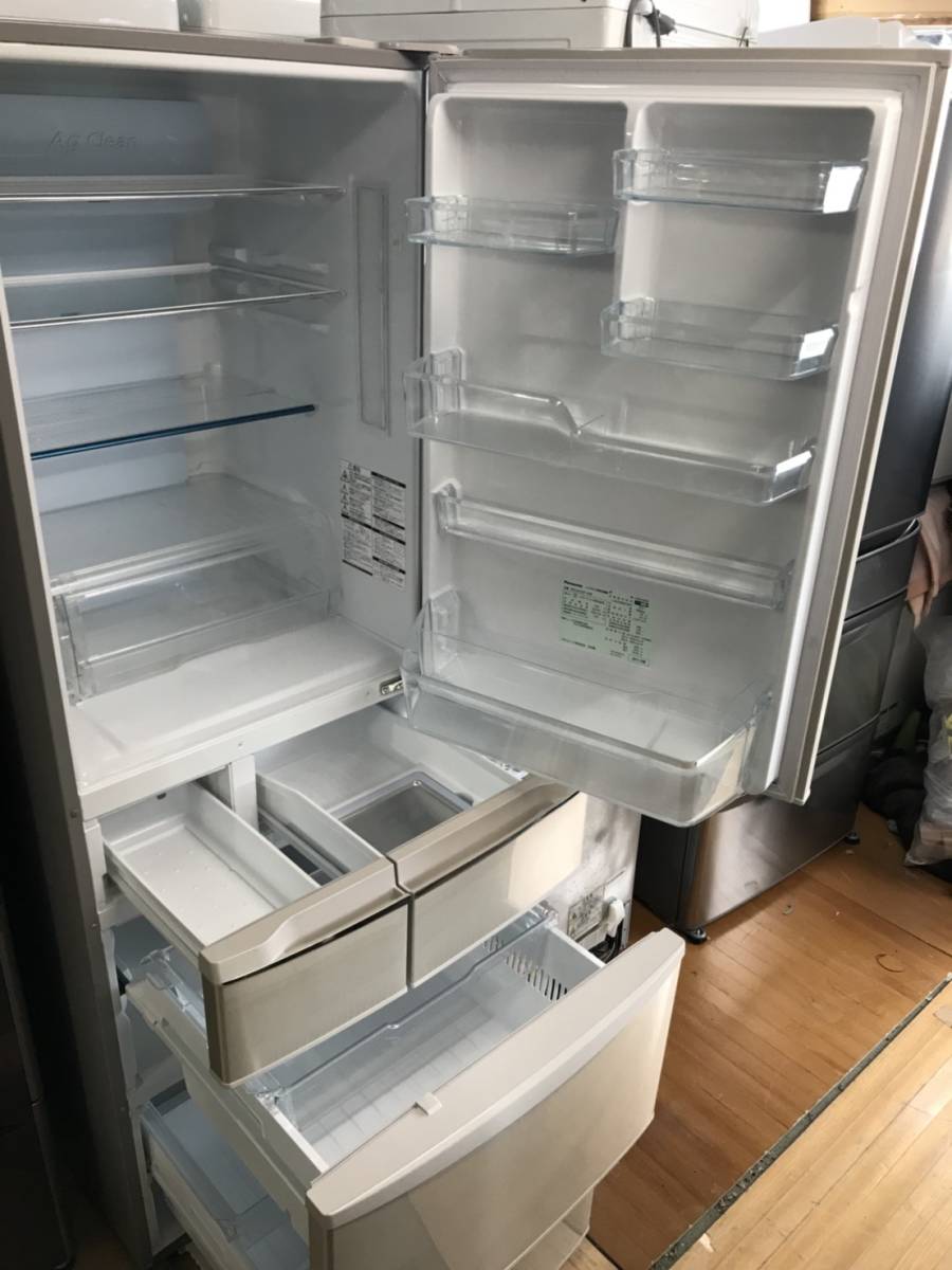 M749冷蔵庫/Panasonic/NR-E435T-N/11年製/動作品/426L/5ドア/右開き