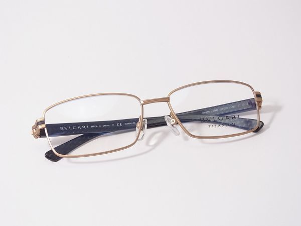  A5041 BVLGARI/ブルガリ スクエア/チタンフレーム/眼鏡/メガネ/1088TD(その他)｜売買されたオークション情報、yahooの商品情報をアーカイブ公開 - オークファン 服飾小物