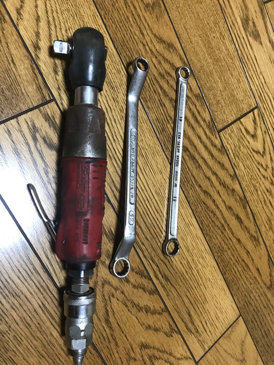 スナップオン snap-on エアーラチェット KTCメガネ二本