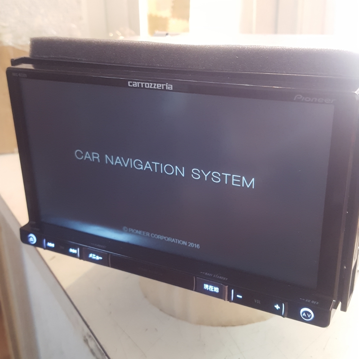 カロッツェリア AVIC-RZ300 動作品 carrozzeria RZ300 ナビ 2016年製